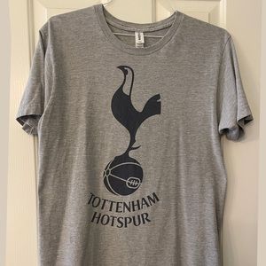 Tottenham Hotspur t-shirt grey large shirt spurs COYS